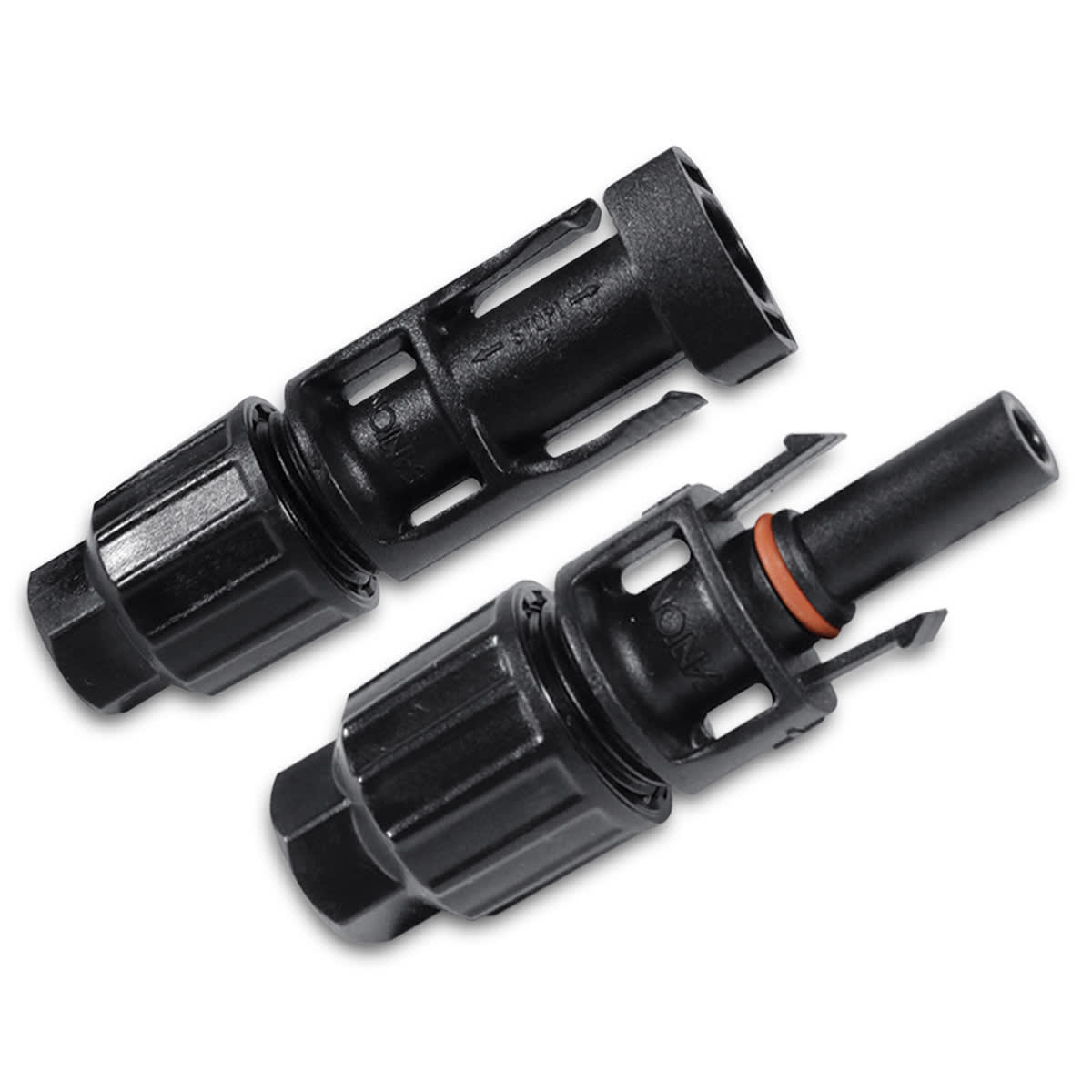 FANTON SRL - FMEA99951 COPPIA CONN.FV 1M+1F 4 6MM /50CP.