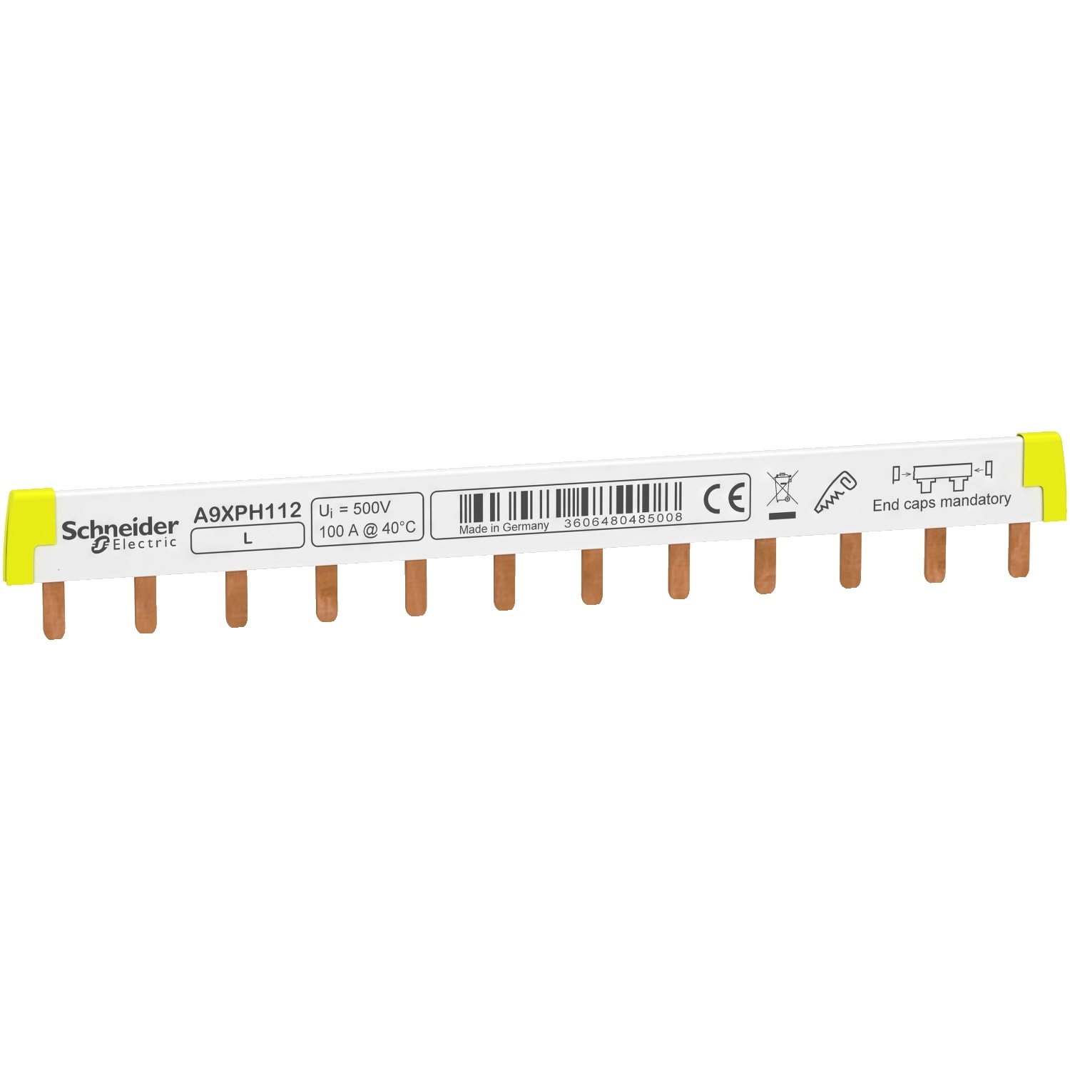 SCHNEIDER ELECTRIC - SNRA9XPH112 PETTINE IC60/STI 1P 12 MODULI