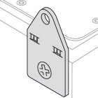 ABB SPA - ABBAA1206 N.4 STAFFE FISSAGGIO A PARETE