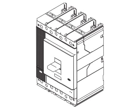 ABB SPA - ABB1SDA054911R1 AUX-C T4-T5-T6 3Q 1SY 250 VAC/DC