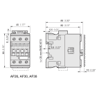 ABB SPA - ABBAF38300013 AF38-30-00-13 CONT 3P 38A 100-250V AC/DC