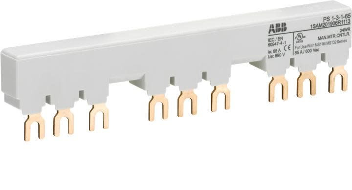 ABB SPA - ABBEP 120 8 PS1-3-1 BARRE COLL. X 3 MS116/132 + 1 AU