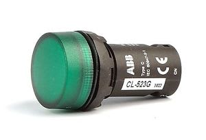 ABB SPA - ABBCL2523G CL2-523G Lamp. LED  VERDE, 230Vca