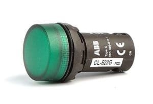 ABB SPA - ABBCL2523G CL2-523G LAMP. LED VERDE, 230VCA