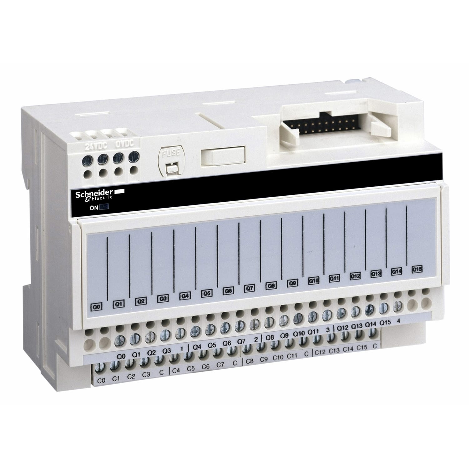 SCHNEIDER ELECTRIC - SNRABE7P16T111 BASE RELE ESTRAIBILI 16 CANALI 5 MM