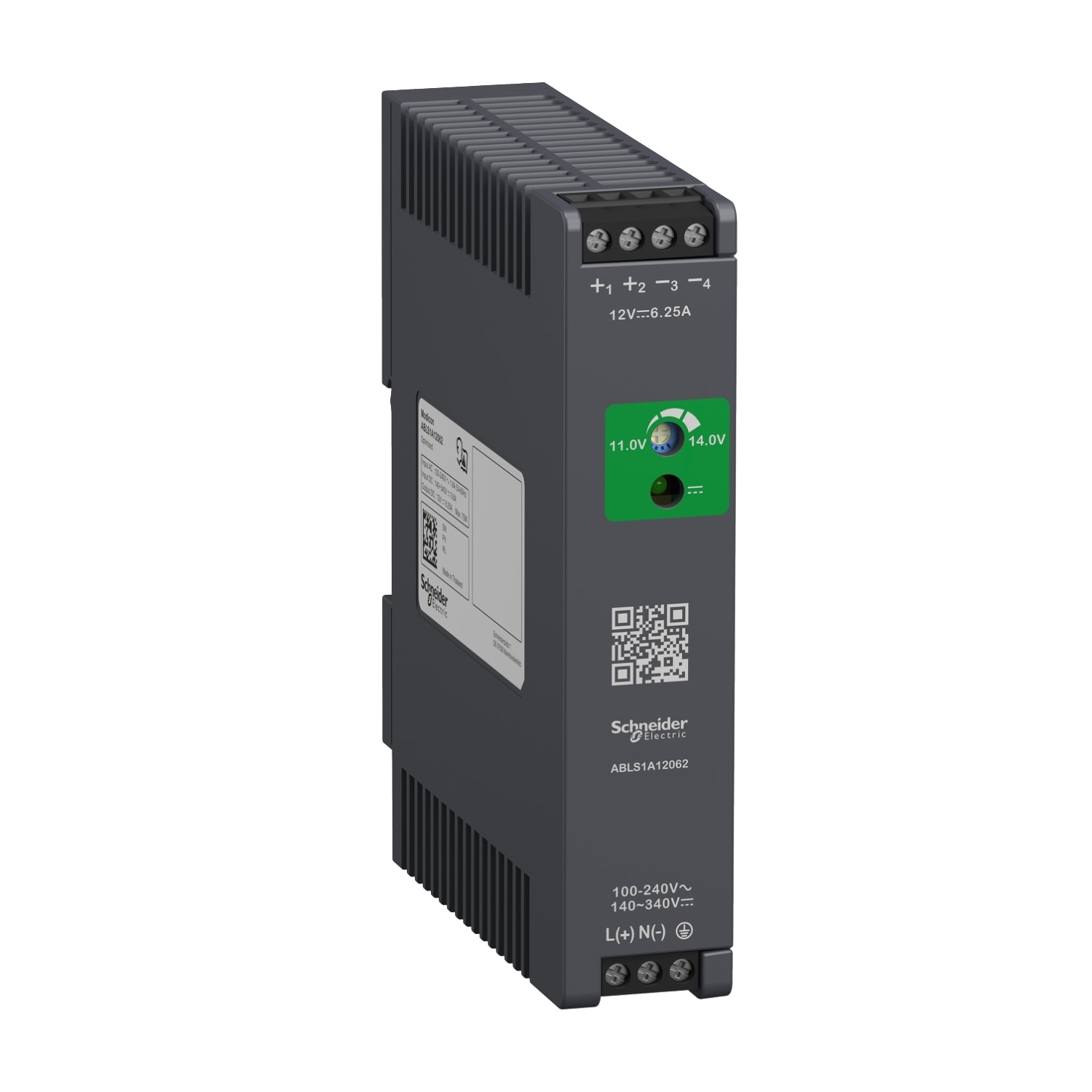 SCHNEIDER ELECTRIC - SNRABLS1A12062 ALIMENTATORE 12V 6.2A 1PH OTTIMIZZATO