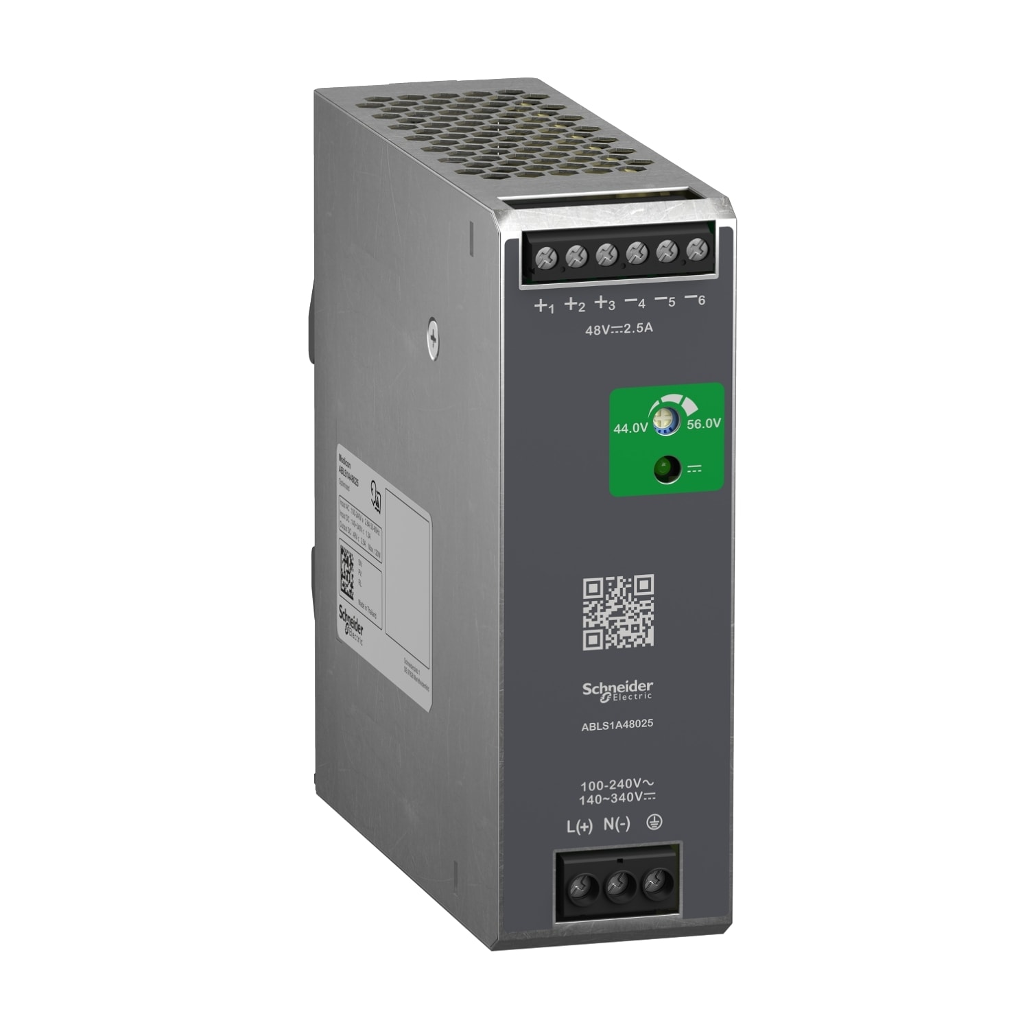 SCHNEIDER ELECTRIC - SNRABLS1A48025 ALIMENTATORE 48V 2.5A 1PH OTTIMIZZATO