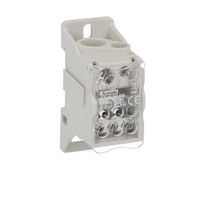 LOVATO - LOVACB1P150A08 RIPARTITORE DI POTENZA 1P 150A 8 CONN.