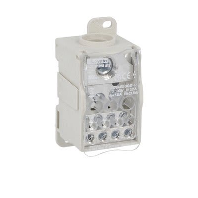 LOVATO - LOVACB1P255A12 RIPARTITORE DI POTENZA 1P 255A 12 CONN.