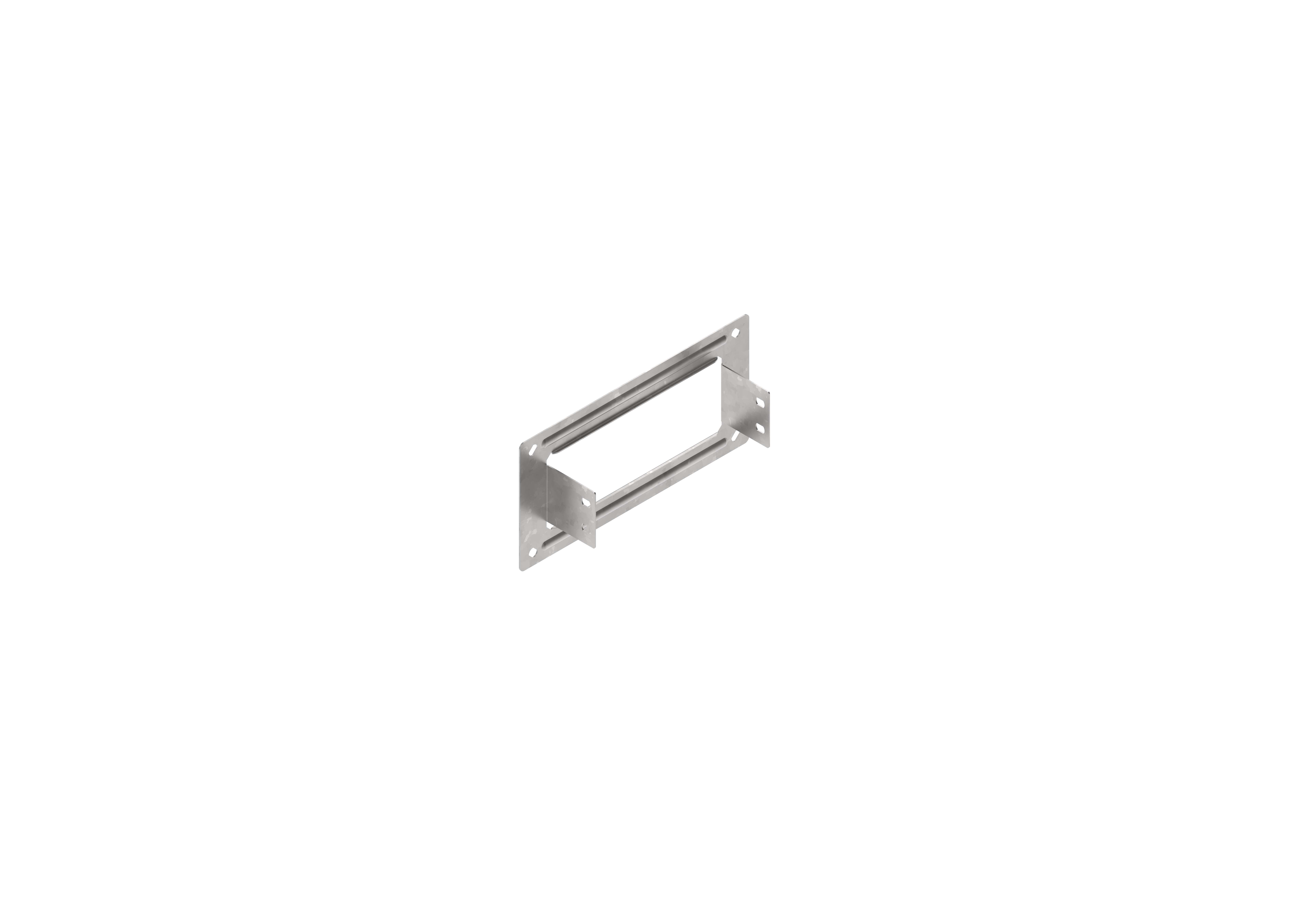 STEEL LINE CMS SRL - SFZ30555 AQ407Z ATTACCO QUADRO 400X75