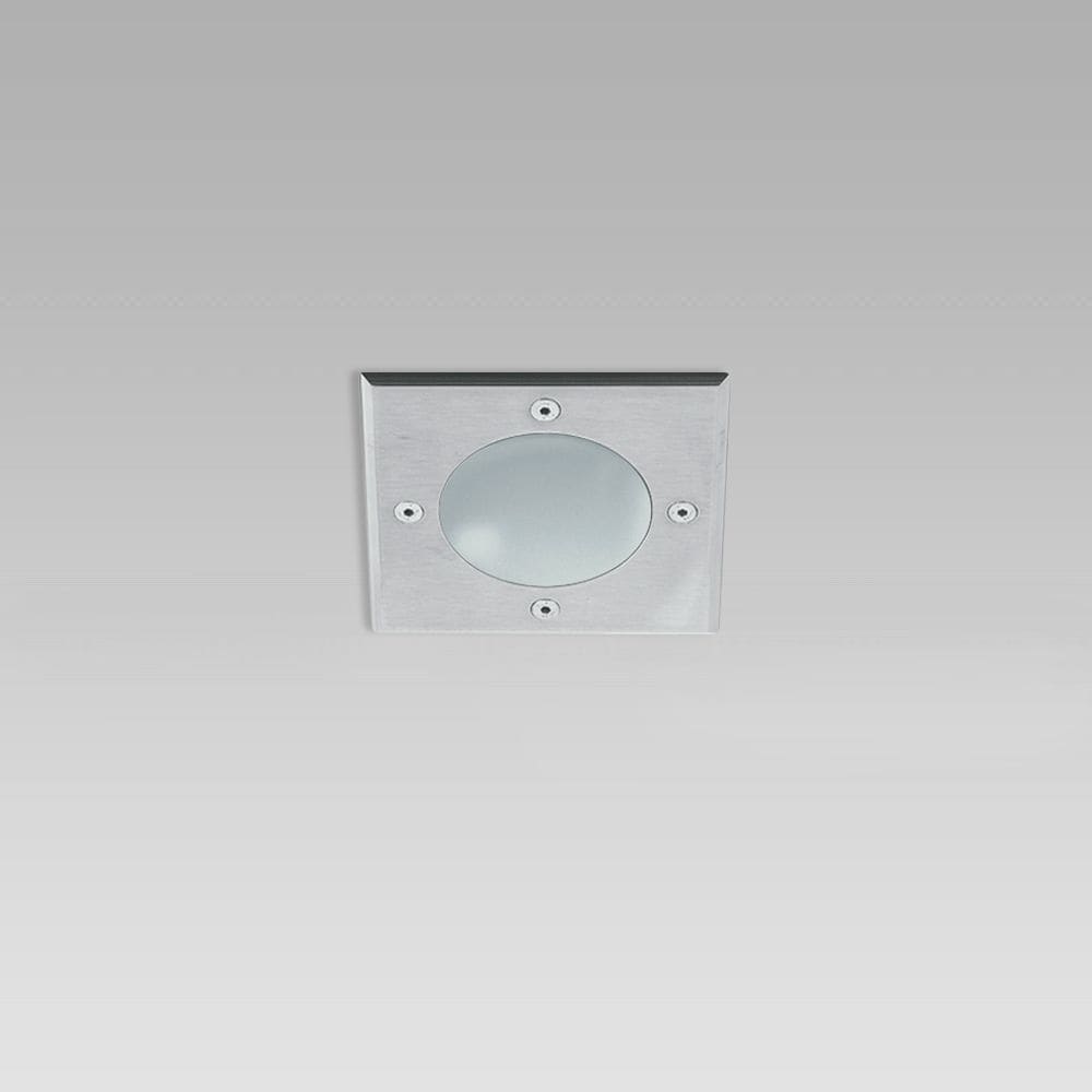 ARCLUCE SPA - ACL0328005A-30 RAY110 GU10 C/V OPALE INOX QUADRA ON/OFF