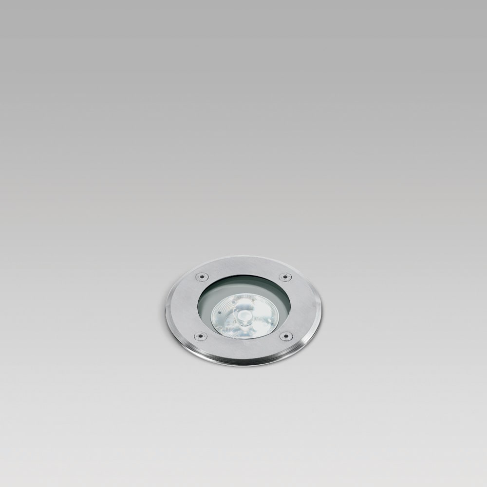 ARCLUCE SPA - ACL0771012A-30 INGR110 GU10 VETRO TRASP. INOX T ON/OFF