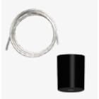 ARCLUCE SPA - ACL1099135X-11 ROSONE BIANCO C/CAVO 5P 1,5M TRASP.