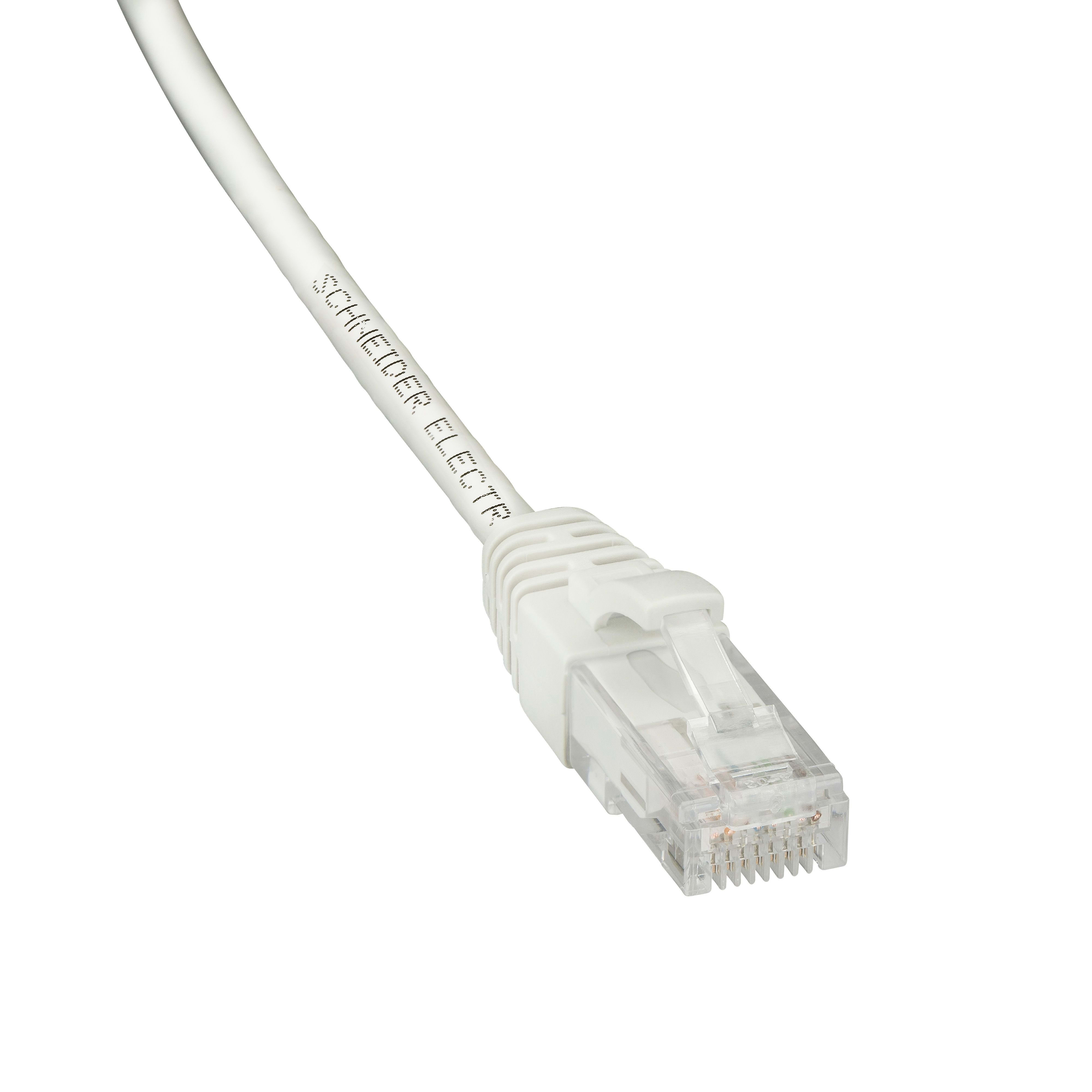 SCHNEIDER ELECTRIC - SNRACTPC6FULS10WE PC F/UTP 4P CAT6 250 MHZ LSZH 1M BIA.