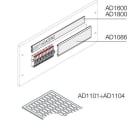 ABB SPA - ABBAD1104 N.96 ETICHETTE 4 MOD. 15X67MM (HXL)