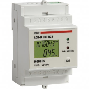 VEMER SPA - VEMVE009700 ADR-D 230 D22A MODBUS ANALIZZ. DI RETE