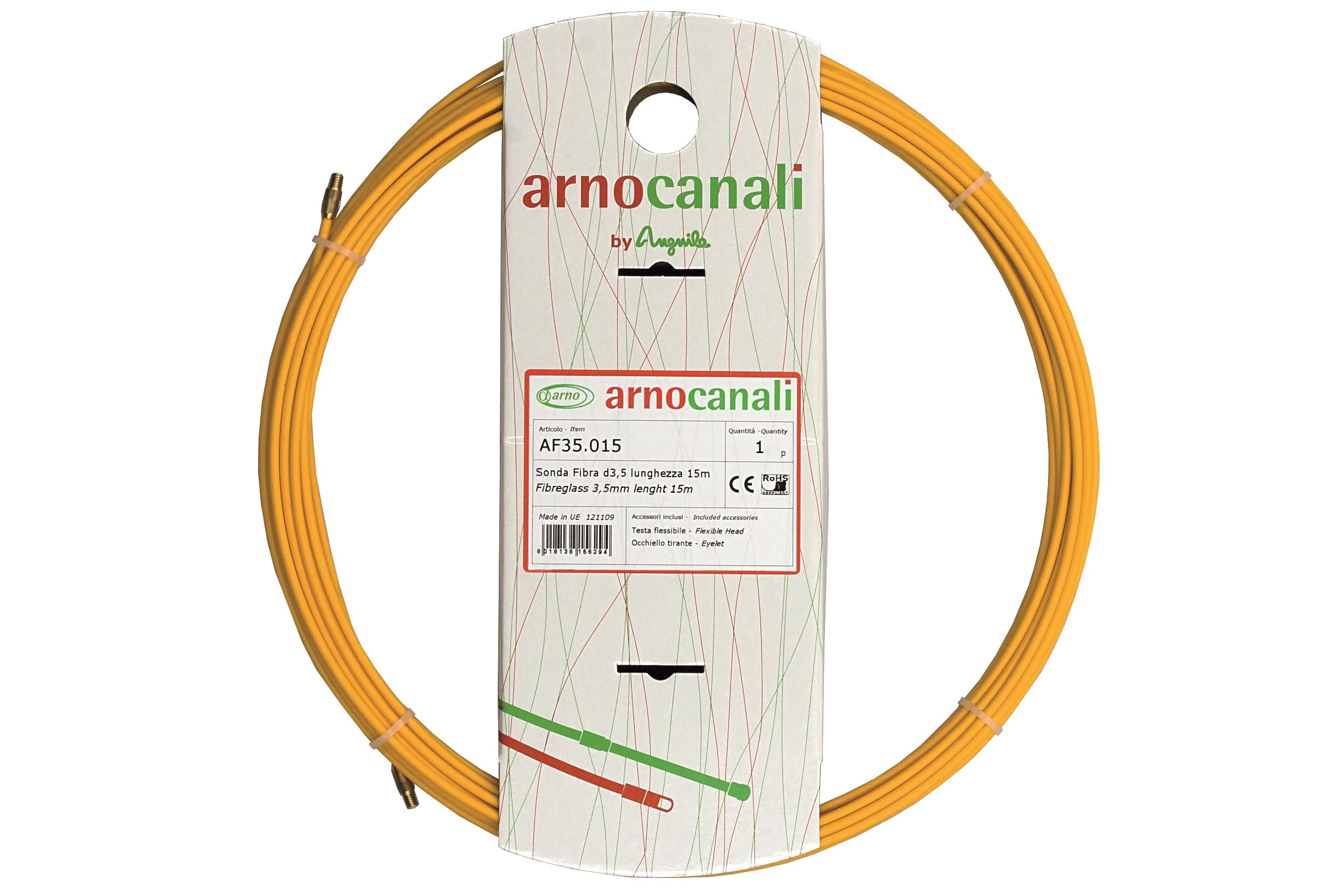 ARNOCANALI SPA - ARNAF35.010 SONDA FIBRA VETRO D3,5 L10 M
