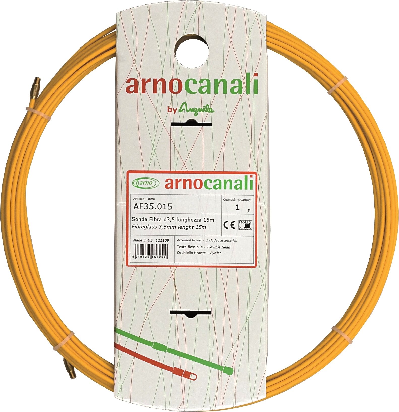 ARNOCANALI SPA - ARNAF35.015 SONDA FIBRA VETRO D3,5 L15 M