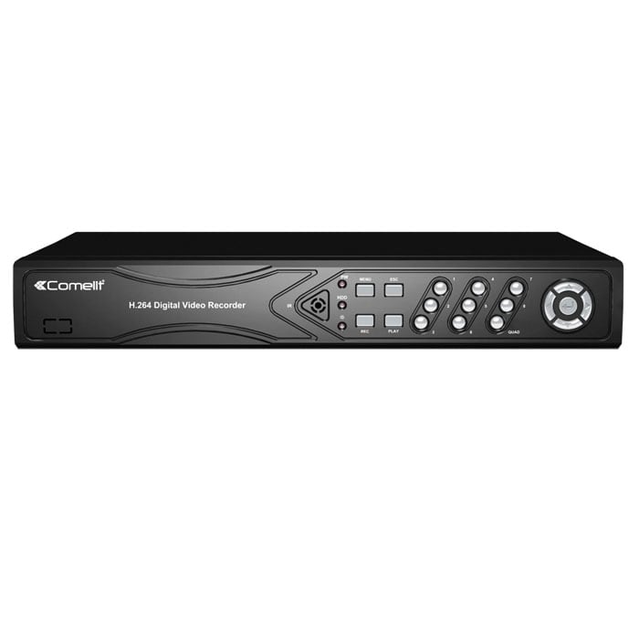 COMELIT GROUP SPA - COEAHDVR080B DVR 4 HYBRID,8 INGRESSI HD,200 IPS,HDD 1