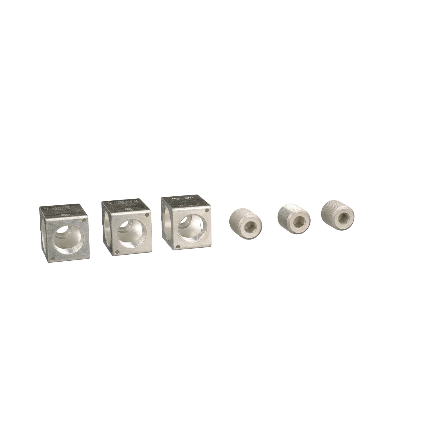 SCHNEIDER ELECTRIC - SNRAL400L61K3 L-Frame mechanical lug kit 2AWG