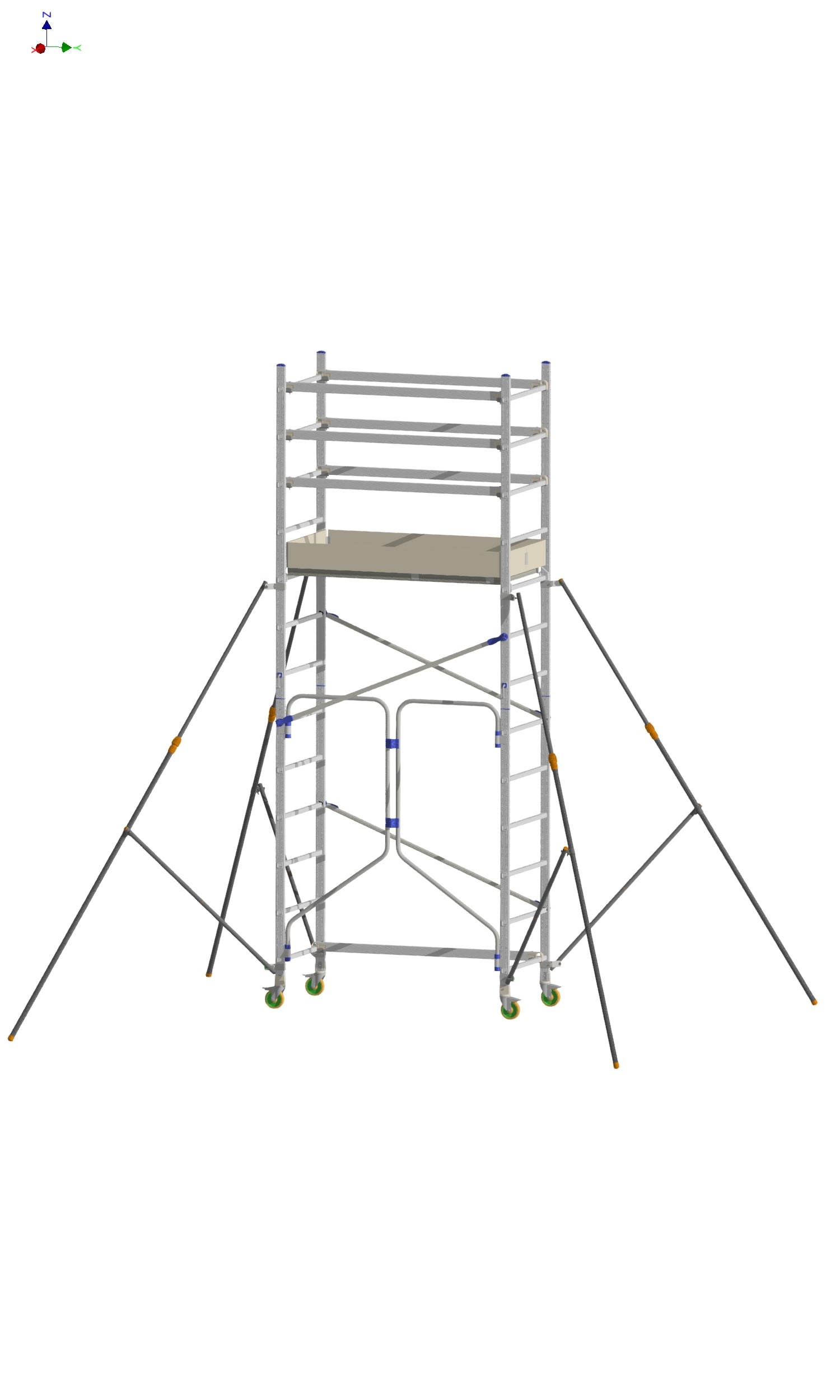 FACAL SRL - FAFAL410/P TRABATTELLOALTOM.4,10BASEPIEGHEVOLE(M