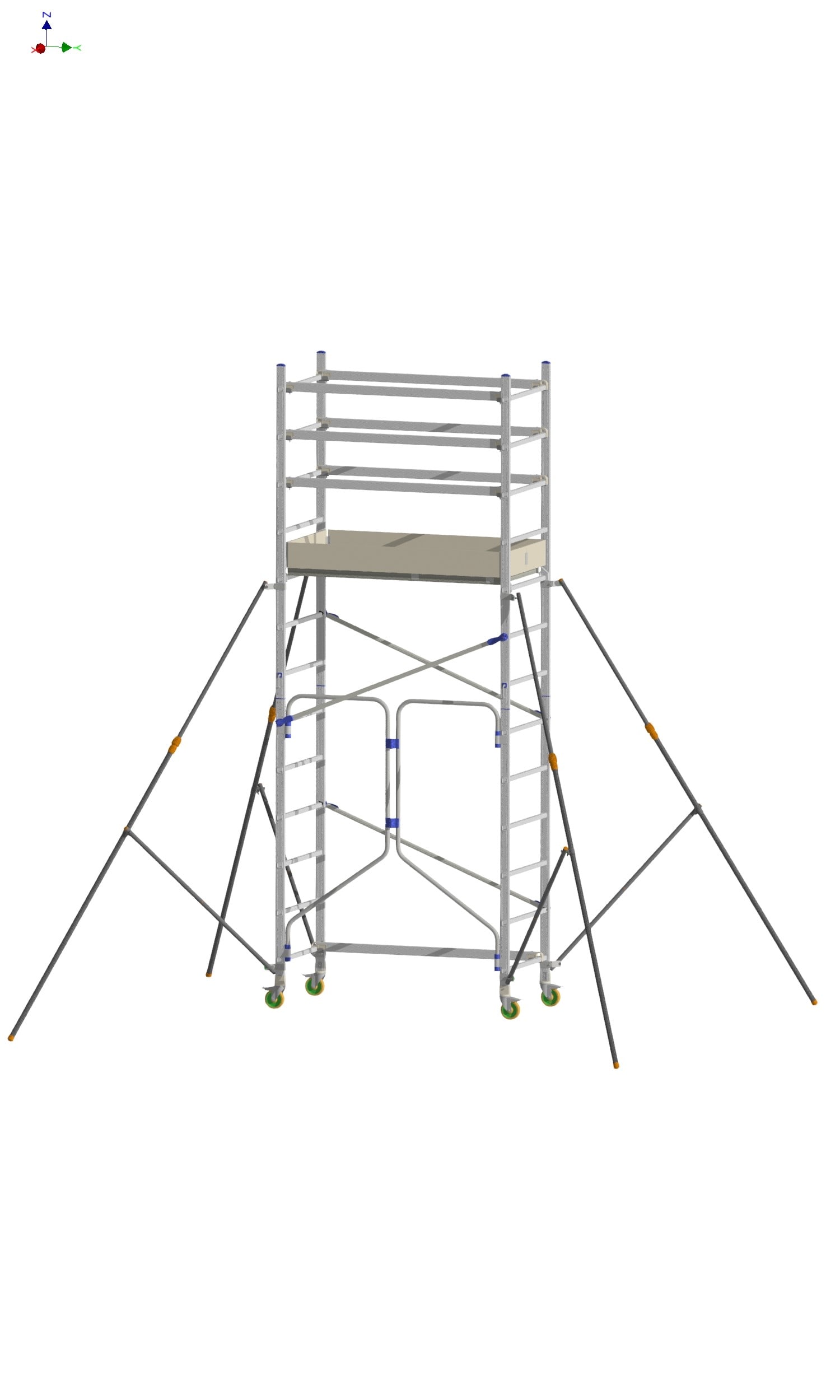 FACAL SRL - FAFAL410/P TRABATTELLOALTOM.4,10BASEPIEGHEVOLE(M