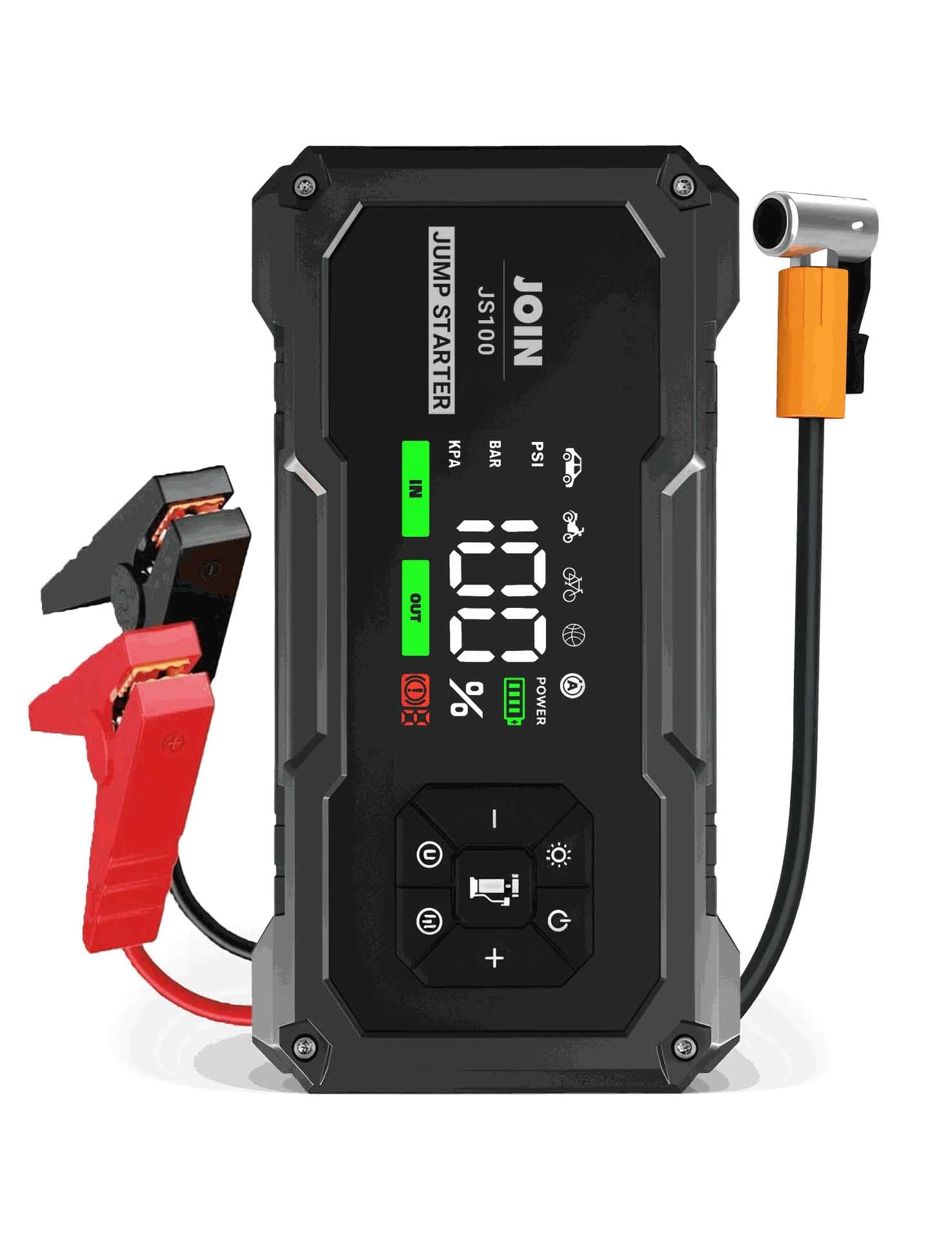 ALPHA ELETTRONICA SR - ALPJS100 AVVIATORE JUMP STARTER 10000AH 400A E...