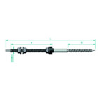 ALUSISTEMI - ALUATL022.M12.300 VITEAUTOFILETT.D/FILETTO(INOX),M12X300