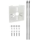 UNIERRE SRL UNIPERSO - URRAM1957FB STAFFA ACCIAIO 107X107X2MM-BIANCO-PALI D