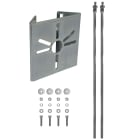 UNIERRE SRL-UNISTAB - URRAM1957FZ STAFFA107X107MM ACCZG 2FASCETTE PALID60/