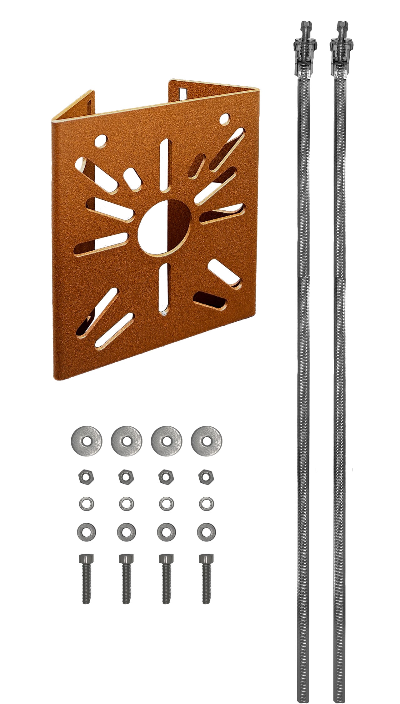 UNIERRE SRL-UNISTAB - URRAM2957FC STAFFA120X140MM ACCZG CORT 2FASC PALID60