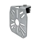 UNIERRE SRL-UNISTAB - URRAM2980FZ STAFFA ACCIAIO-TESTA PALO D.80MM-TAPPOAB