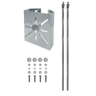 UNIERRE SRL UNIPERSO - URRAM3958FZ Staffa acciaio 150x180x2mm-zinc.gal-pali