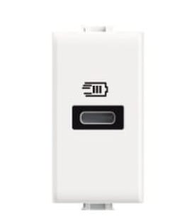 BTICINO - BTIAM4192AC MATIX - CARIC. USB A+C 1M BIANCO 20W PD