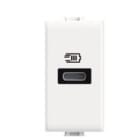 BTICINO - BTIAM4192AC MATIX - CARIC. USB A+C 1M BIANCO 20W PD