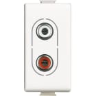 BTICINO - BTIAM4281 MATIX - PRESA AUDIO RCAX2