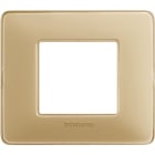 BTICINO - BTIAM4802CAV MATIX - PLACCA 2P COLORS AVORIO