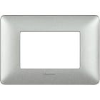 BTICINO - BTIAM4803TBC MATIX - PLACCA 3P BIANCO CALCE