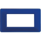 BTICINO - BTIAM4804CBU MATIX - PLACCA 4P COLORS COBALTO