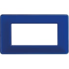 BTICINO - BTIAM4804CBU MATIX - PLACCA 4P COLORS COBALTO