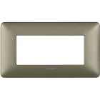 BTICINO - BTIAM4804MTA MATIX - PLACCA 4P TITANIUM