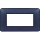 BTICINO - BTIAM4804TBM MATIX - PLACCA 4P BLU MERCURIO