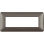 BTICINO - BTIAM4806MIR MATIX - PLACCA 6P IRON