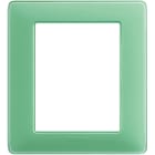 BTICINO - BTIAM4826CVC MATIX - PLACCA 3+3P COLORS TE VERDE