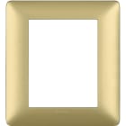 BTICINO - BTIAM4826MGL MATIX - PLACCA 3+3P GOLD