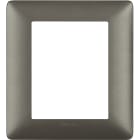 BTICINO - BTIAM4826MIR MATIX - PLACCA 3+3P IRON