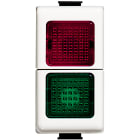 BTICINO - BTIAM5064V MATIX - PORTALAMPADA ROSSO/VERDE