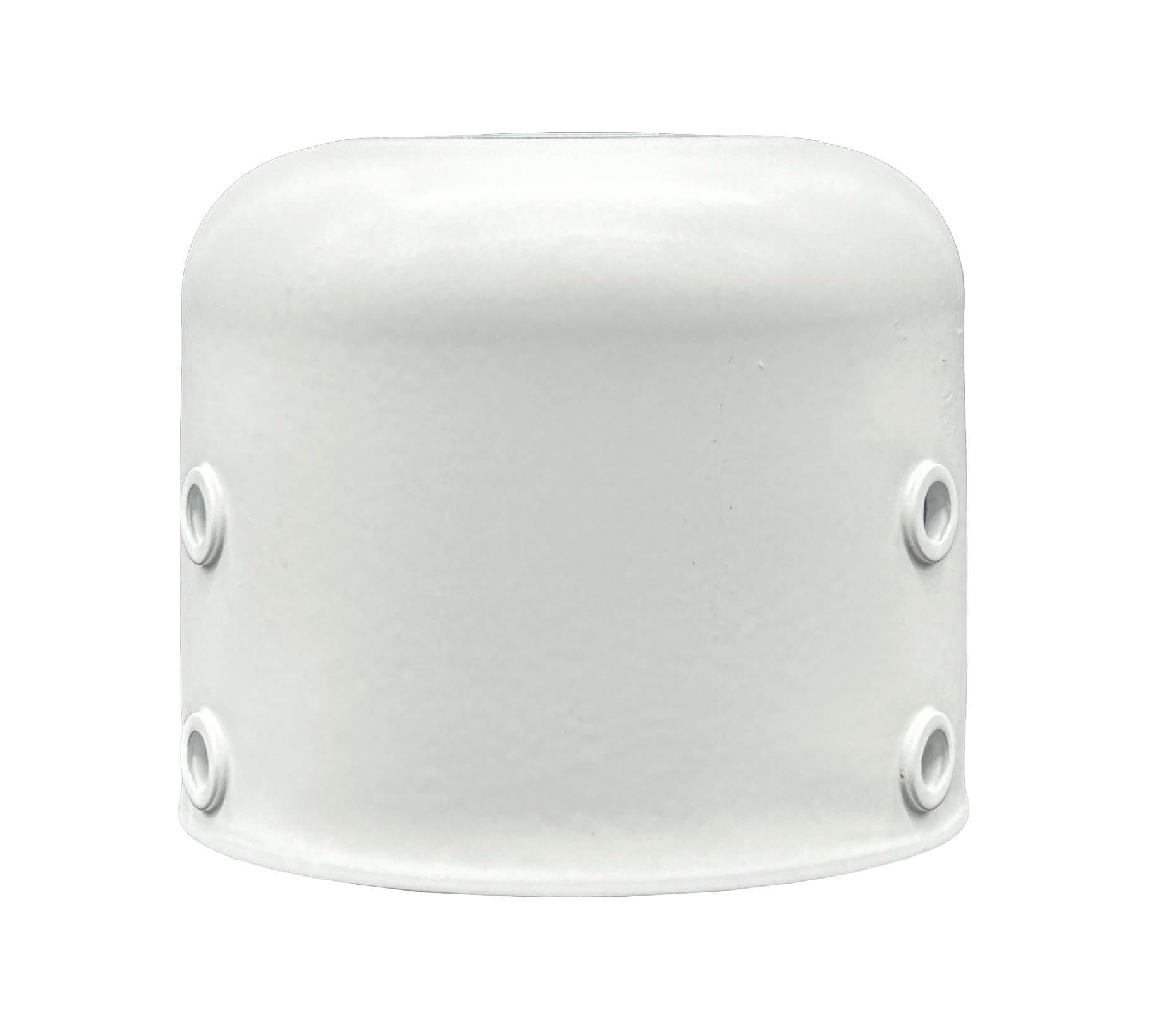 UNIERRE SRL-UNISTAB - URRAM6075FB TAPPO ACCZG BIANCO USCITA CAVI PALO D60M