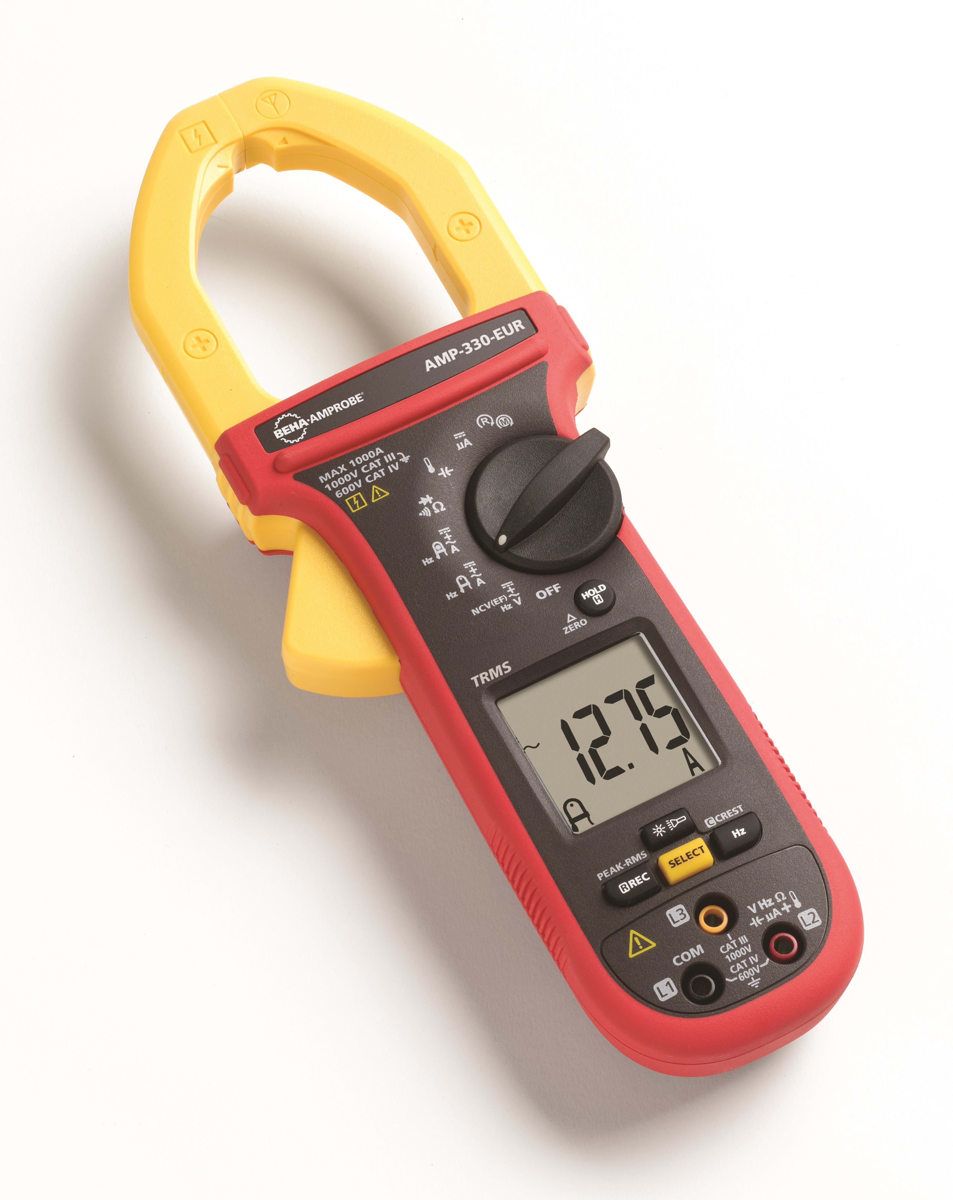 FLUKE ITALIA SRL - FLK4560626 AMP-330-EUR PINZA AMP AC/DC TRMS, 1000A