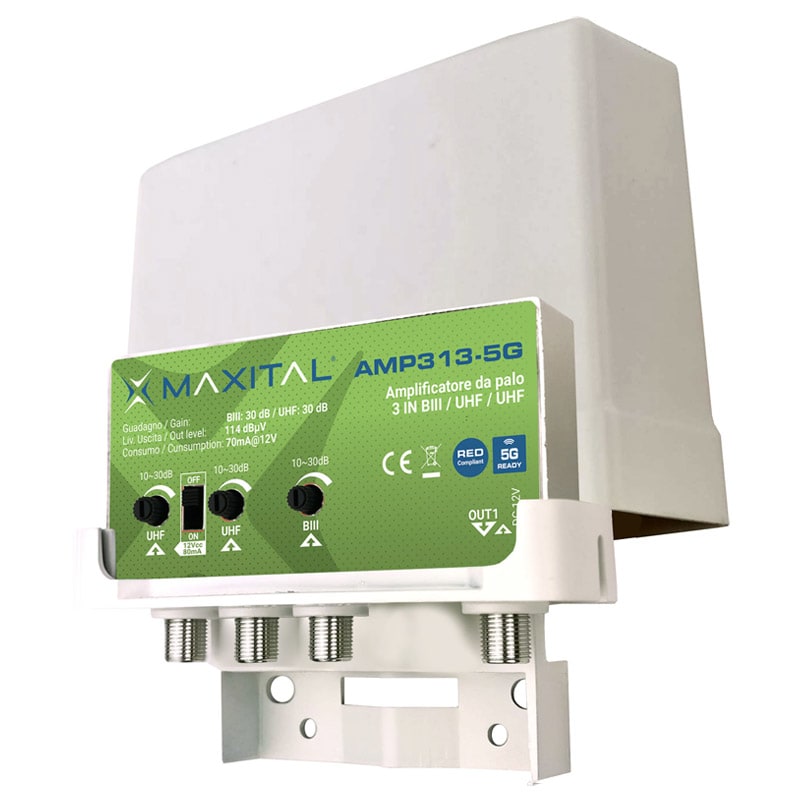 FTE MAXIMAL ITALIA S - FTEAMP313-5G AMP313-5G AMP.PALO 3 IN. BIII/UHF/UHF G3